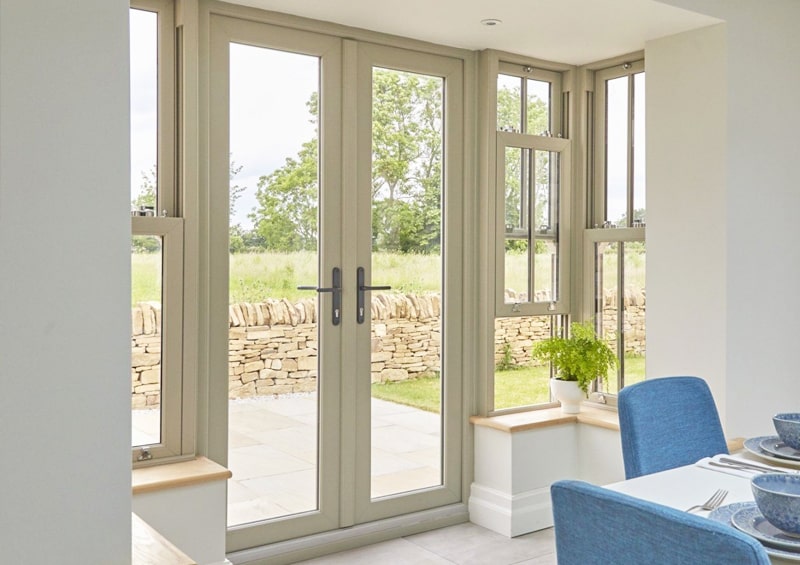 uPVC French doors