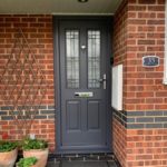 Rockdoor Jacobean Anthracite Grey installed