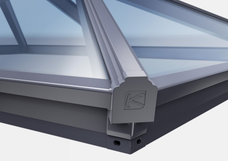 Roof lantern fully thermally broken Roof lantern fully thermally broken