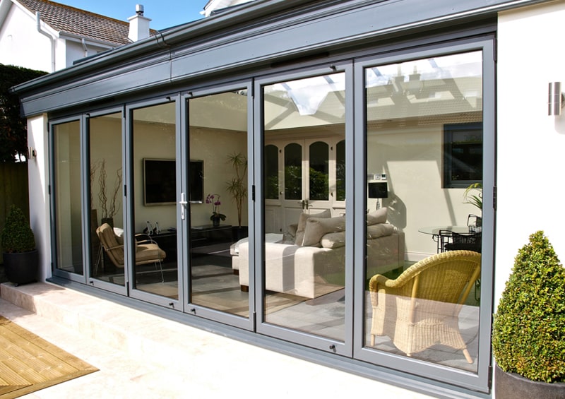 Aluminium bi-fold doors The Window Division Aluminium bi-fold doors The Window Division