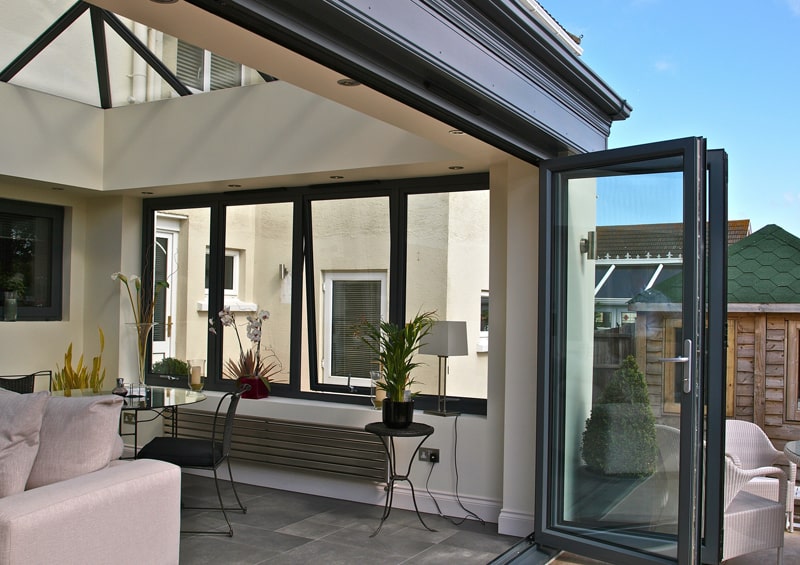 Aluminium bi-fold doors The Window Division Aluminium bi-fold doors The Window Division