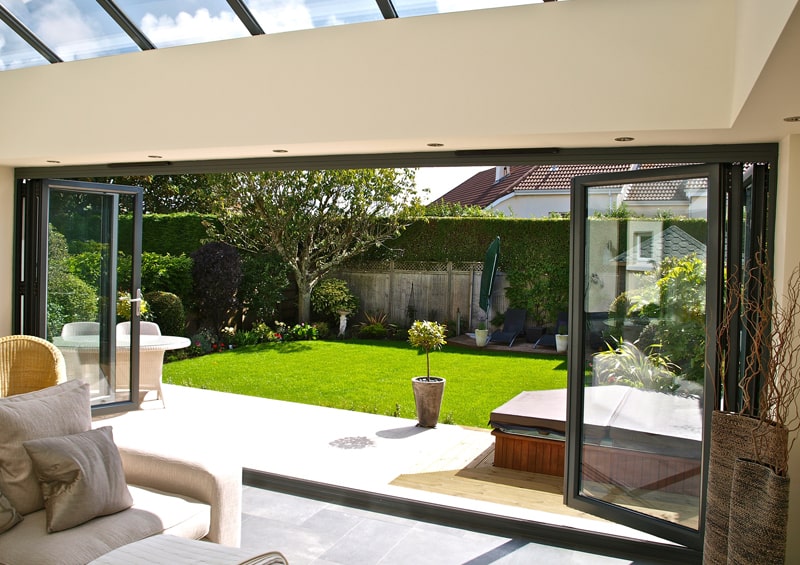 Aluminium bi-fold doors The Window Division Aluminium bi-fold doors The Window Division
