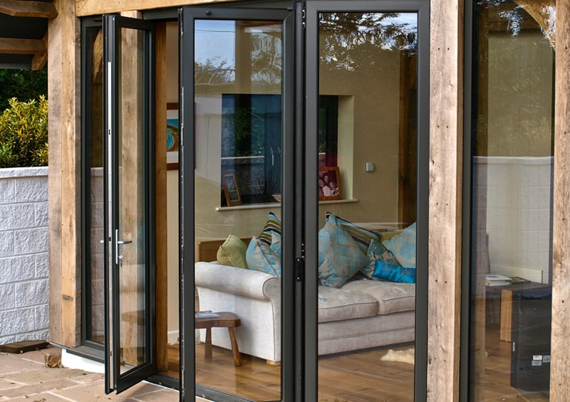 Aluminium bi-fold doors The Window Division Aluminium bi-fold doors The Window Division