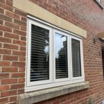 Flush Casement Windows in Cream
